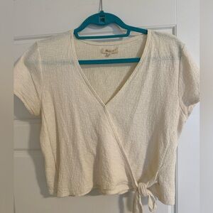 Wrap shirt madewell